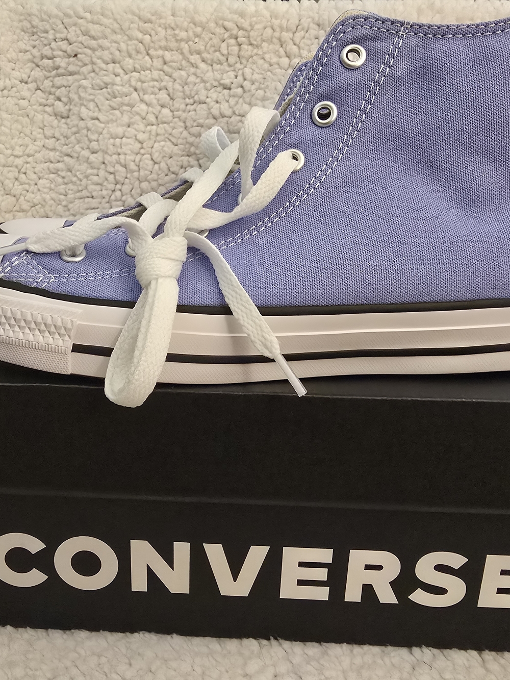 Converse Kids' High Top Canvas Shoes - Very Peri